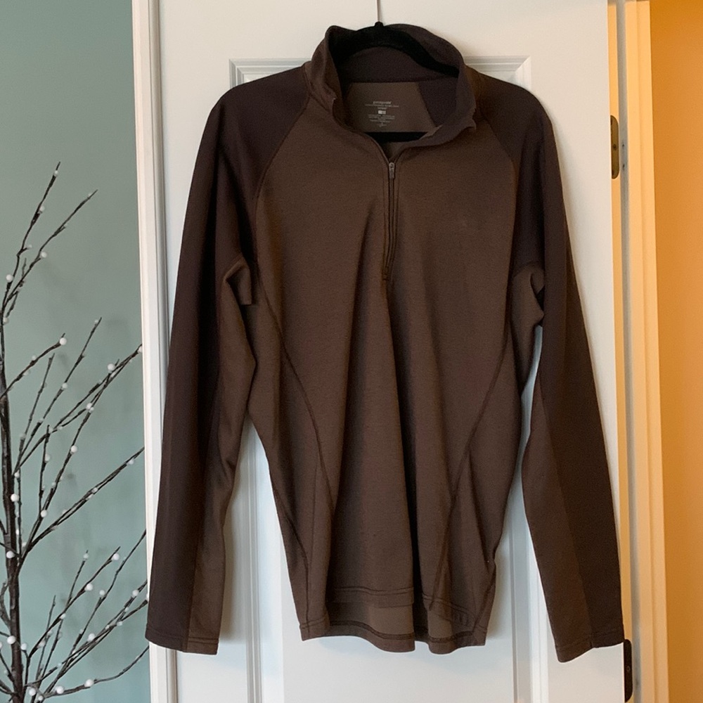 Mens L brown Patagonia sweater